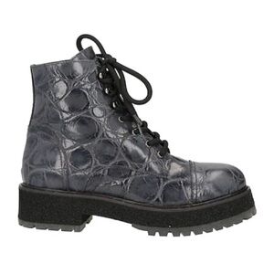 •AGL• Croc Ankle Boots-lead
